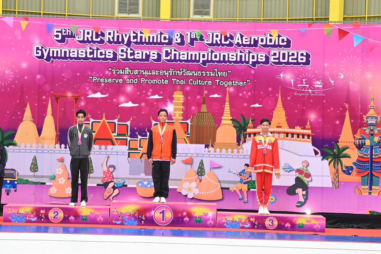 रुद्राक्ष खन्ना ने JRC एरोबिक जिमनास्टिक्स स्टार्स चैंपियनशिप में सिल्वर मेडल
