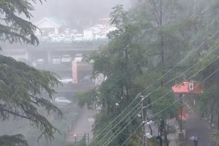 शिमला सहित कई हिस्सों में हुई झमाझम बारिश