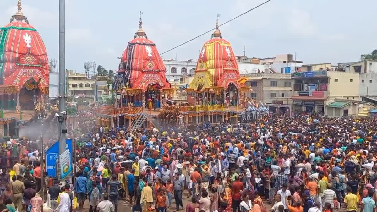 Jagannath Rath Yatra: Puri Bets On AI Cameras, Drones And Senior IPS  Officers For Trinity's Chariot Festival This Year