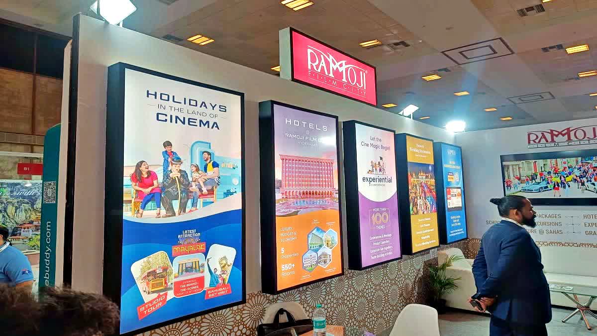 The Ramoji Film City exhibition at the India International Travel Mart