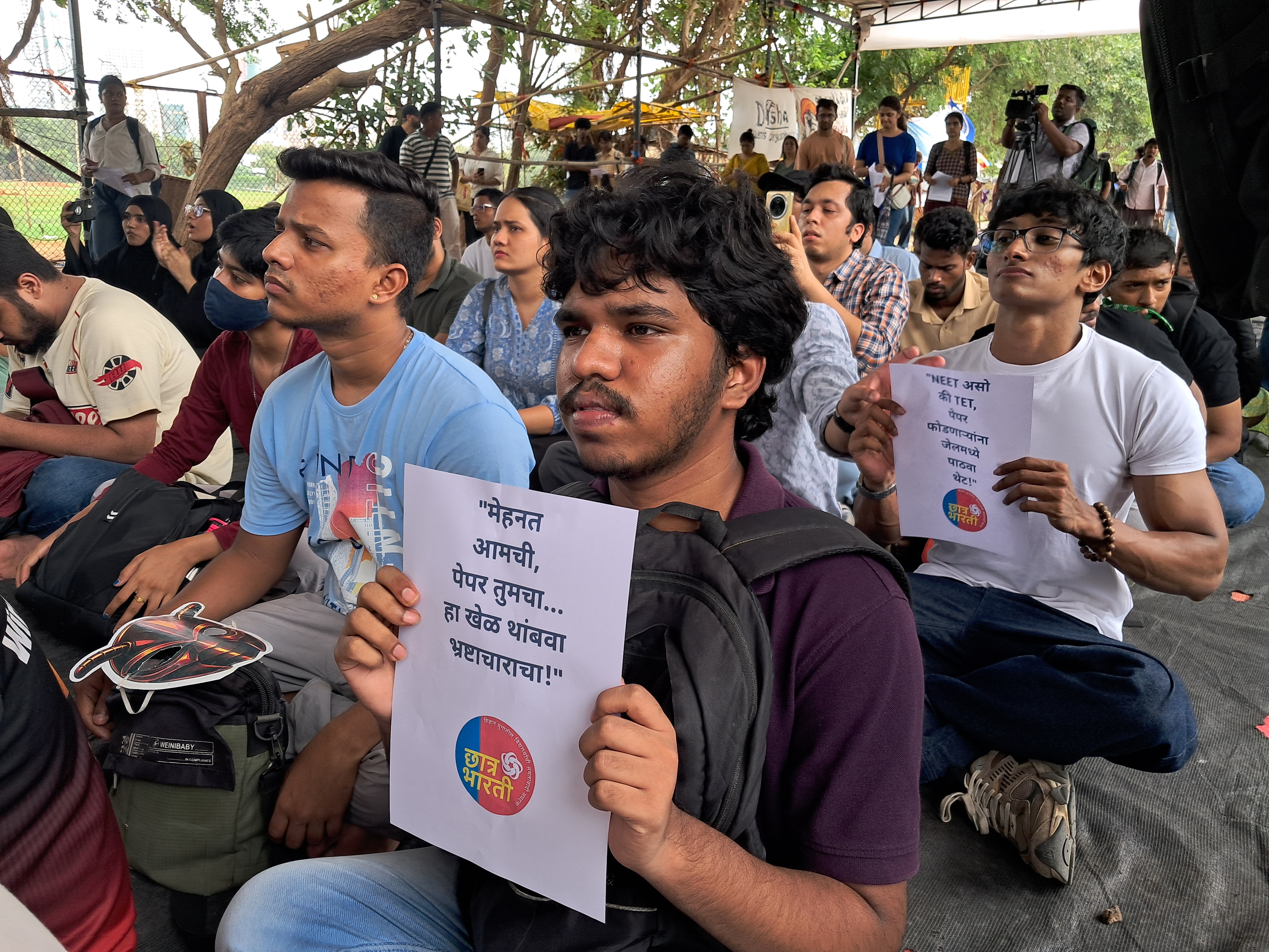 Cockroach Janta Party s Mumbai Unit Holds Sit In At Azad Maidan To cockroach-janta-party-s-mumbai-unit-holds-sit-in-at-azad-maidan-to