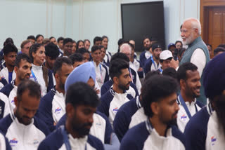 WATCH | 'Vinesh Made Us Feel Proud By Scripting History': PM Modi, Praises Lakshya, Hockey Team The Indian contingent ended their Paris 2024 Olympics campaign with 6 medals including a silver and five bronze medals. Following the conclusion of the mega event, Indian athletes returned to India and met Prime Minister Narendra Modi on the occasion of the country's 78th Independence Day. The video of PM Modi's interaction with the contingent with audio was released on Friday.