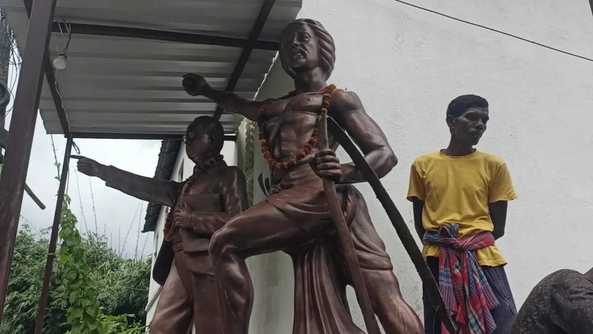 Statues of BR Ambedkar and Birsa Munda vandalised by miscreants in Nadia, West Bengal