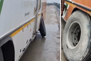 परिचालक की सूझबूझ से टला बड़ा हादसा