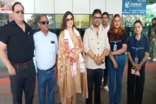 Kunika Sadanand arrived Ranchi