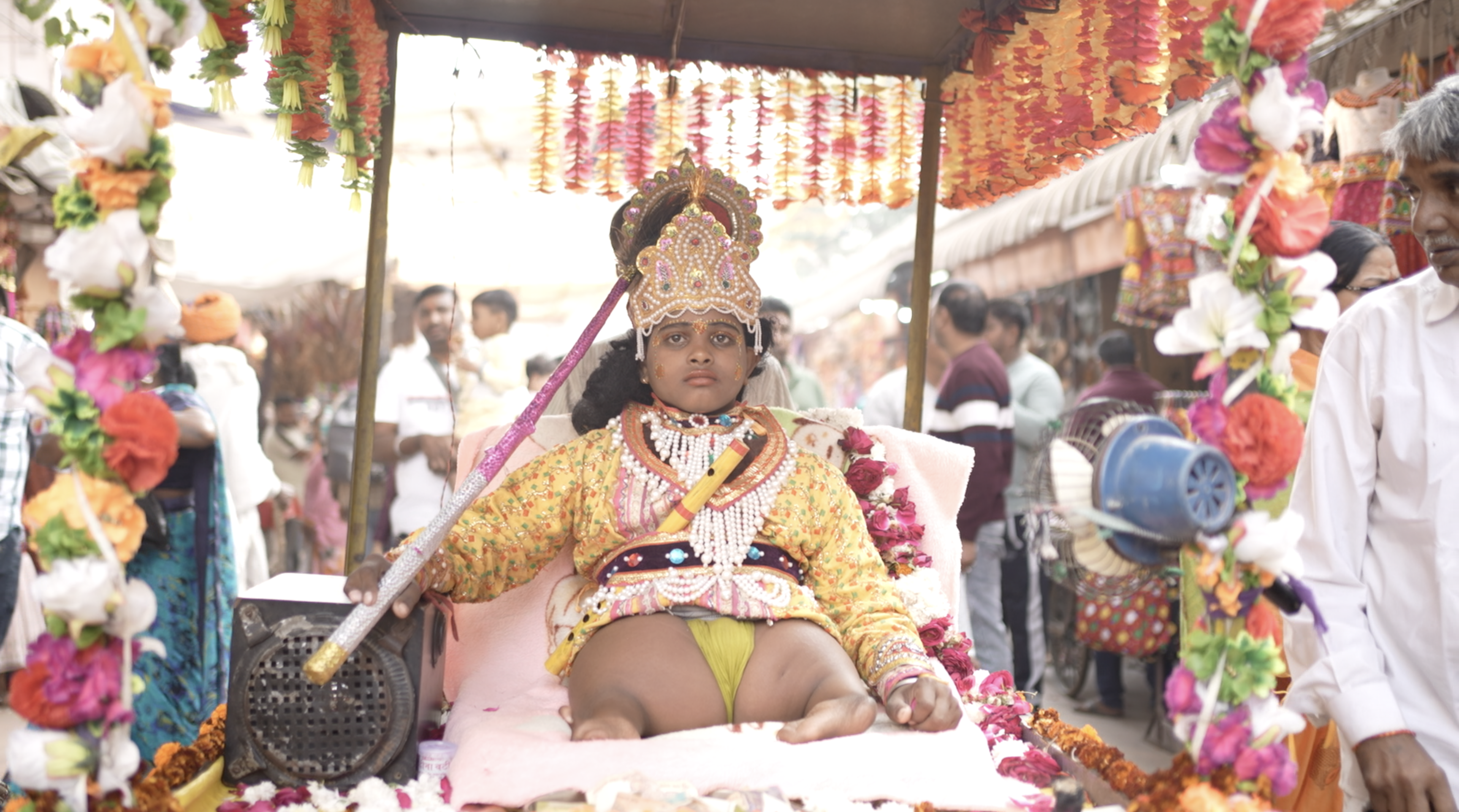 The Divine Hustle follows individuals who are performers of faith. It talks as much about the economy of belief as about struggles for survival.