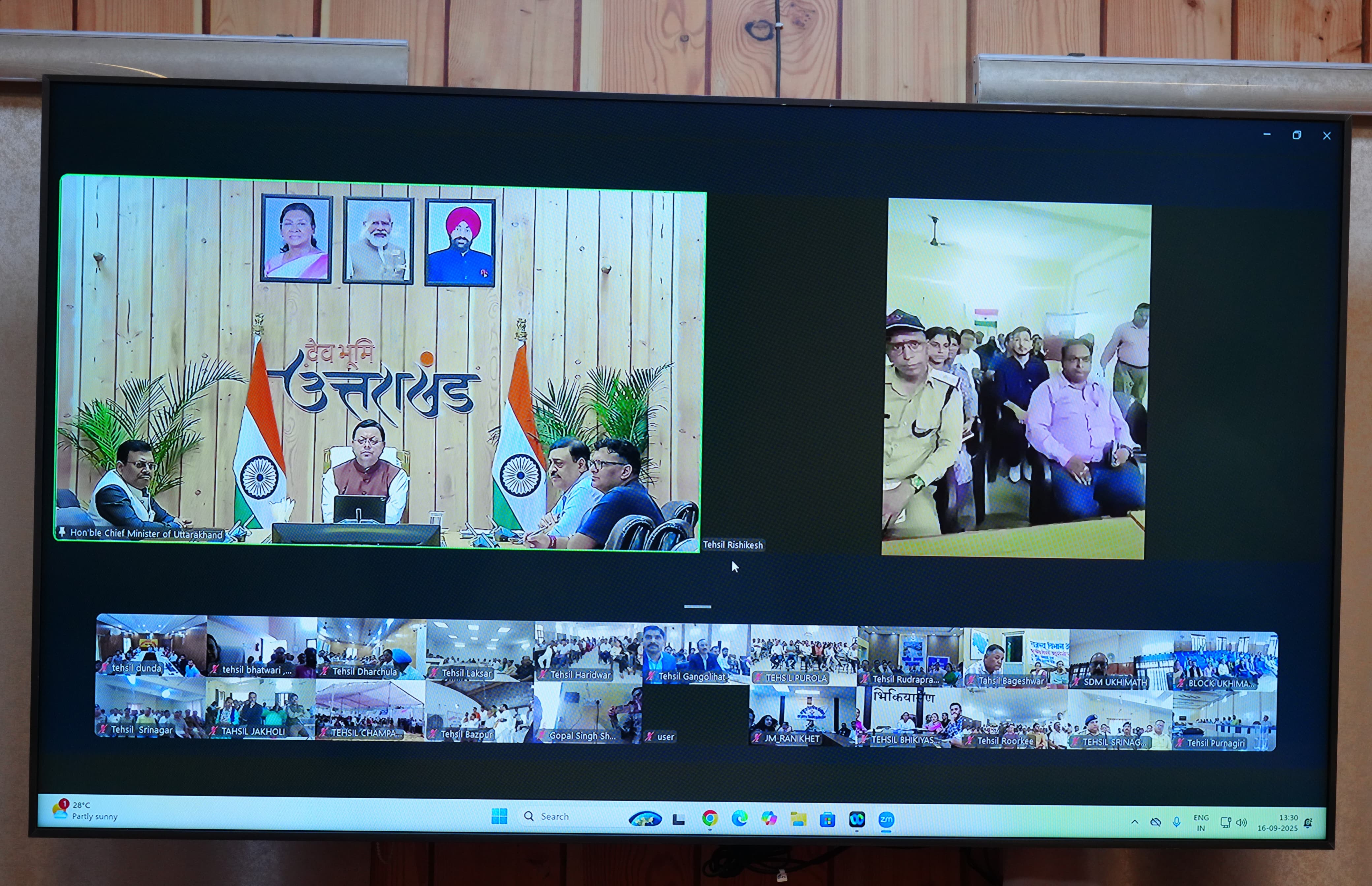 CM Pushkar Dhami Addressed Tehsil Diwas