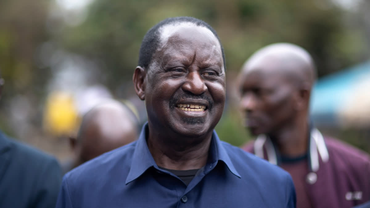 former Kenyan PM Raila Odinga