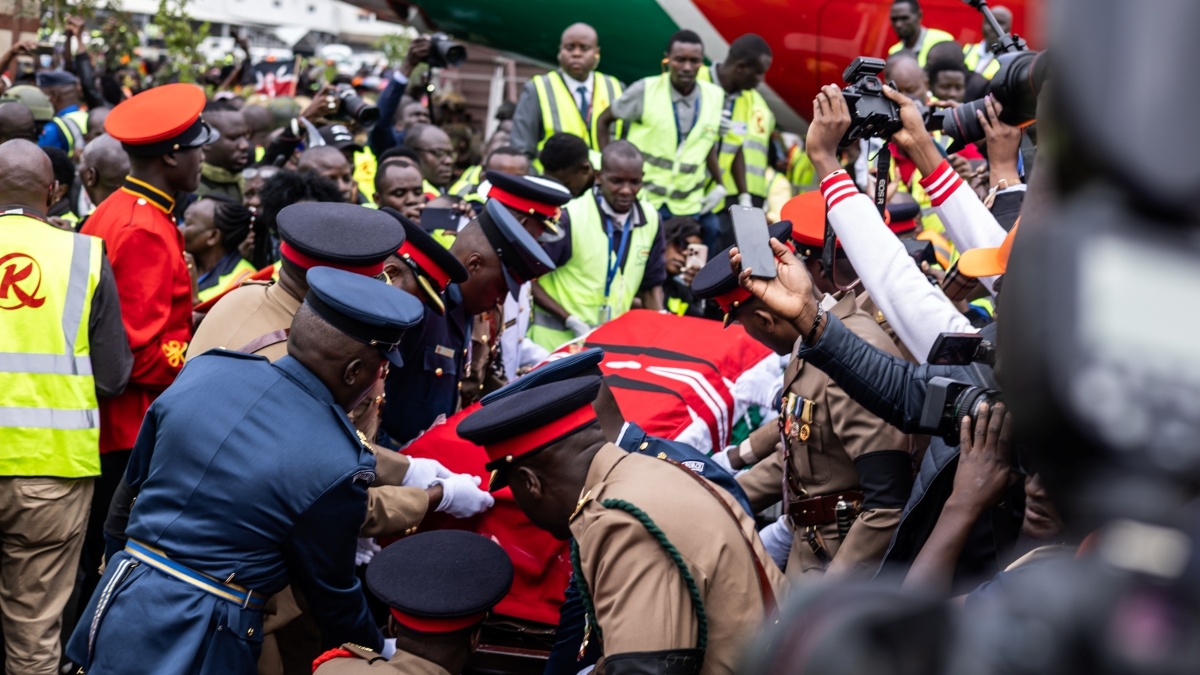 former Kenyan PM Raila Odinga death