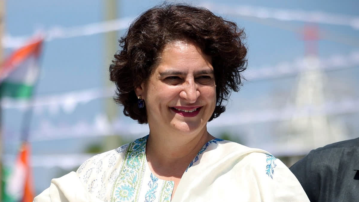 PM Modi, Shah Spreading Lies That Rahul Gandhi Is Against Reservation, Alleges Priyanka File photo of Congress secretary Priyanka Gandhi