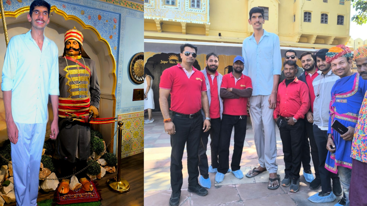 People were shocked to see Karan's height