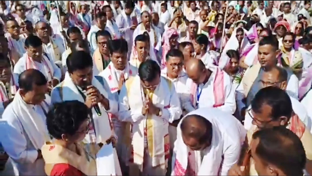 Preparation for annual session of Sankaradev Sangha