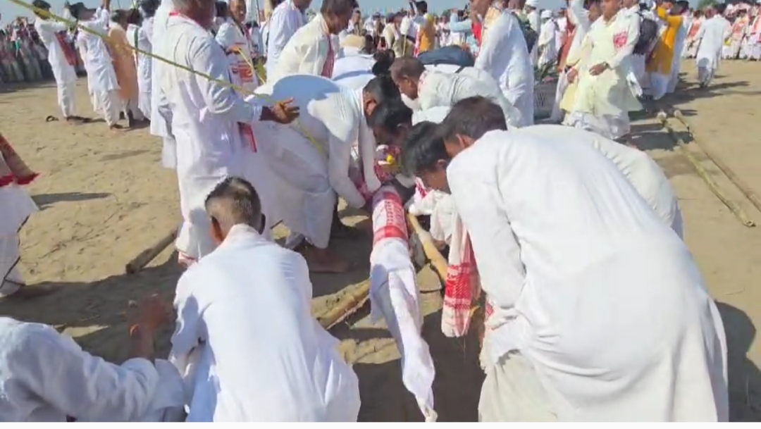 Preparation for annual session of Sankaradev Sangha