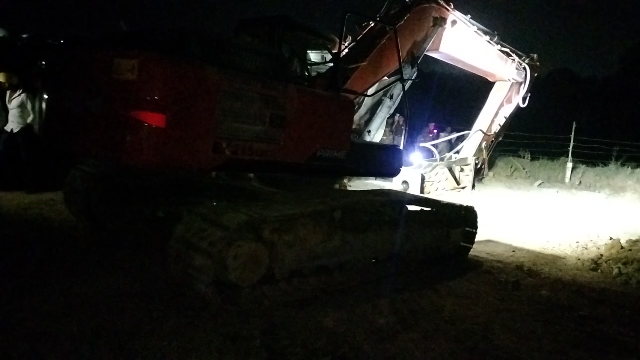 Uttar Pradesh Portion Of Stone Quarry Caves In Several Workers Trapped