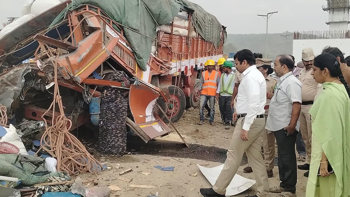 தருமபுரியில் பயங்கரம்: வாகனங்கள் மீது லாரி மோதி 4 பேர் பலி