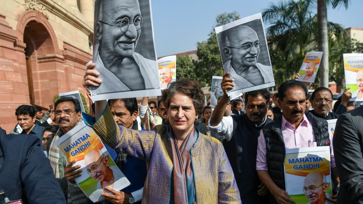 MGNREGA renaming row Congress will protest district headquarters on Dec 17 and villages on Dec 28