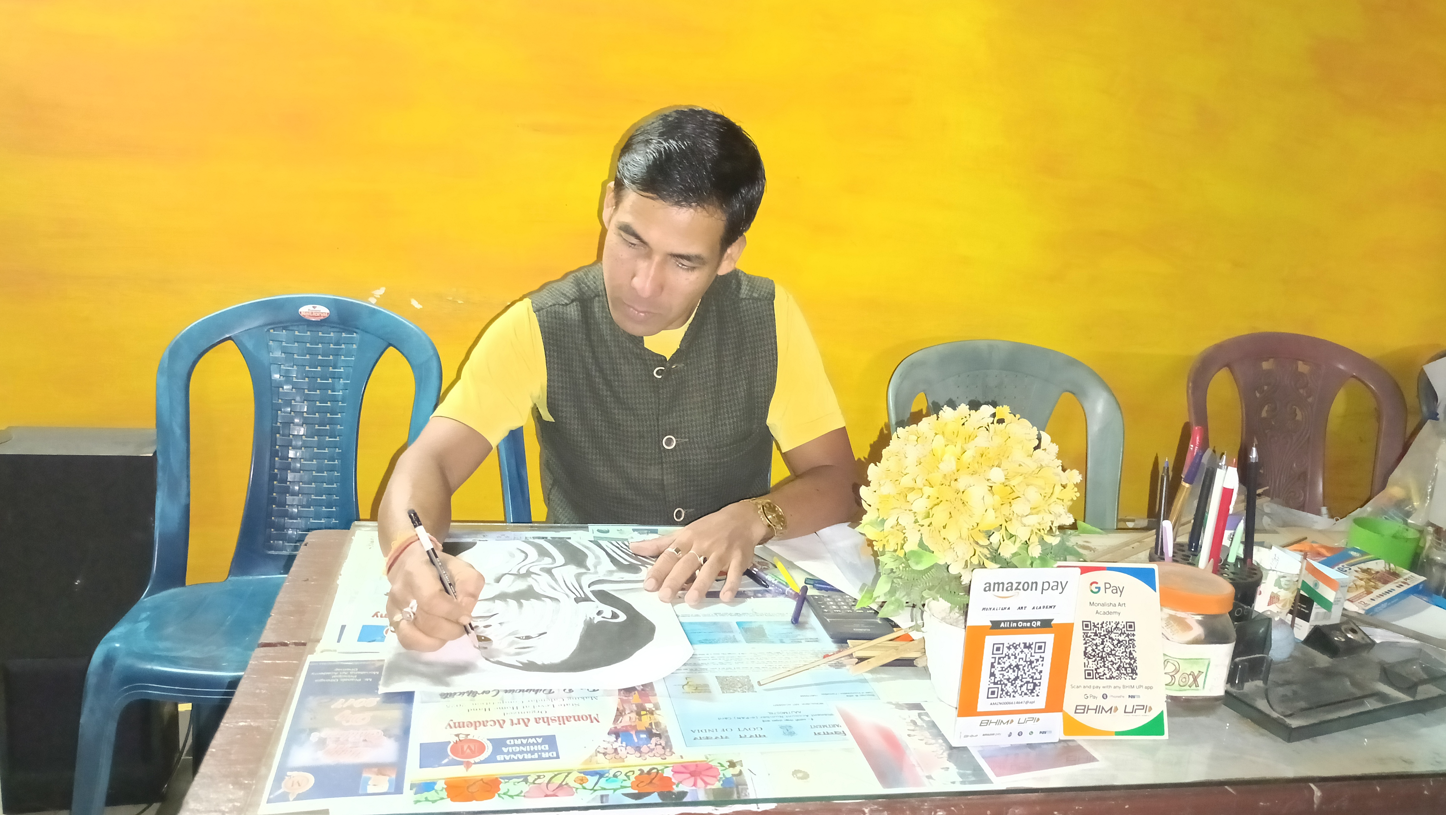UNIQUE SOCIAL WORK OF PRANAB DIHINGIA