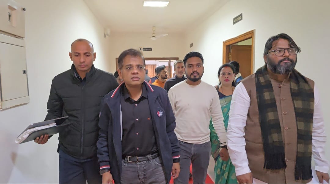 Amit Jogi accused of spread Adaniism