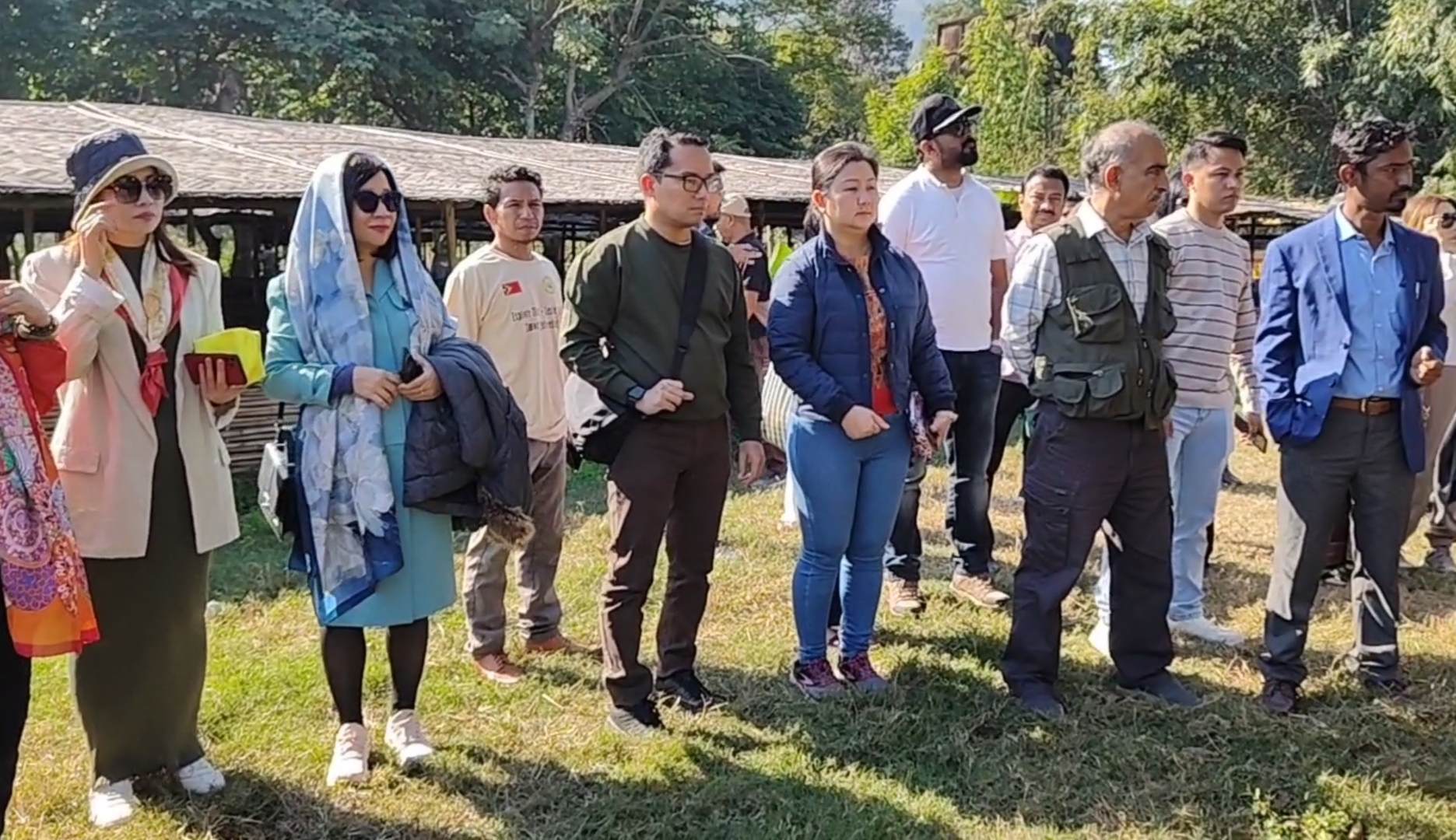 Foreign Tourist in Kaziranga