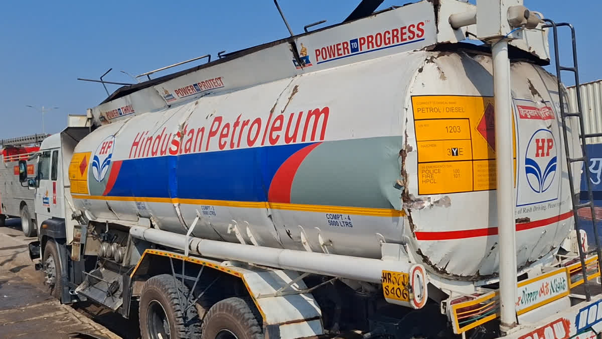 One person died in a tanker blast near the highway in Ambala Baldev Nagar