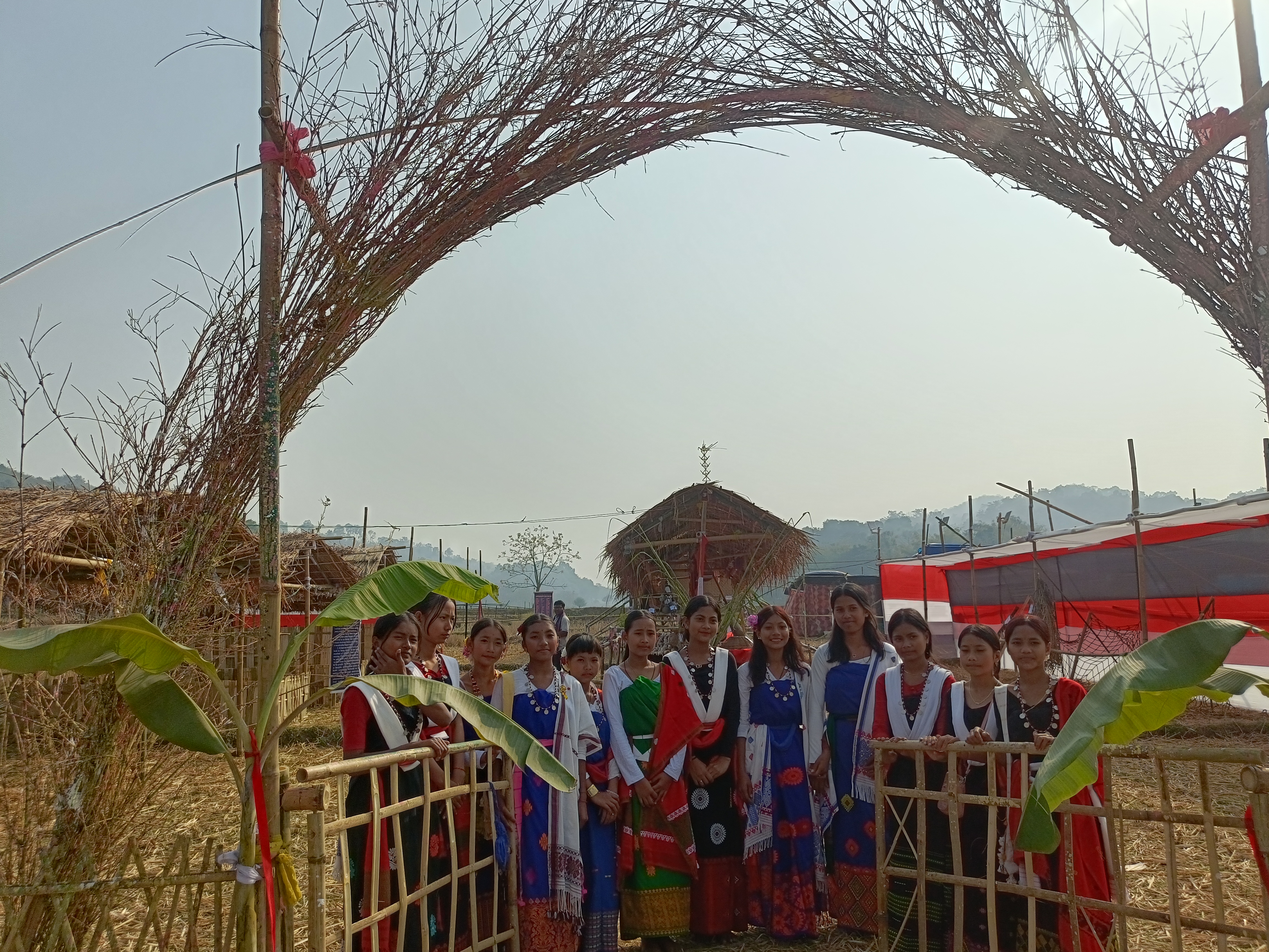Karbi Dehal Karchidam Festival celebrated in Dimaria