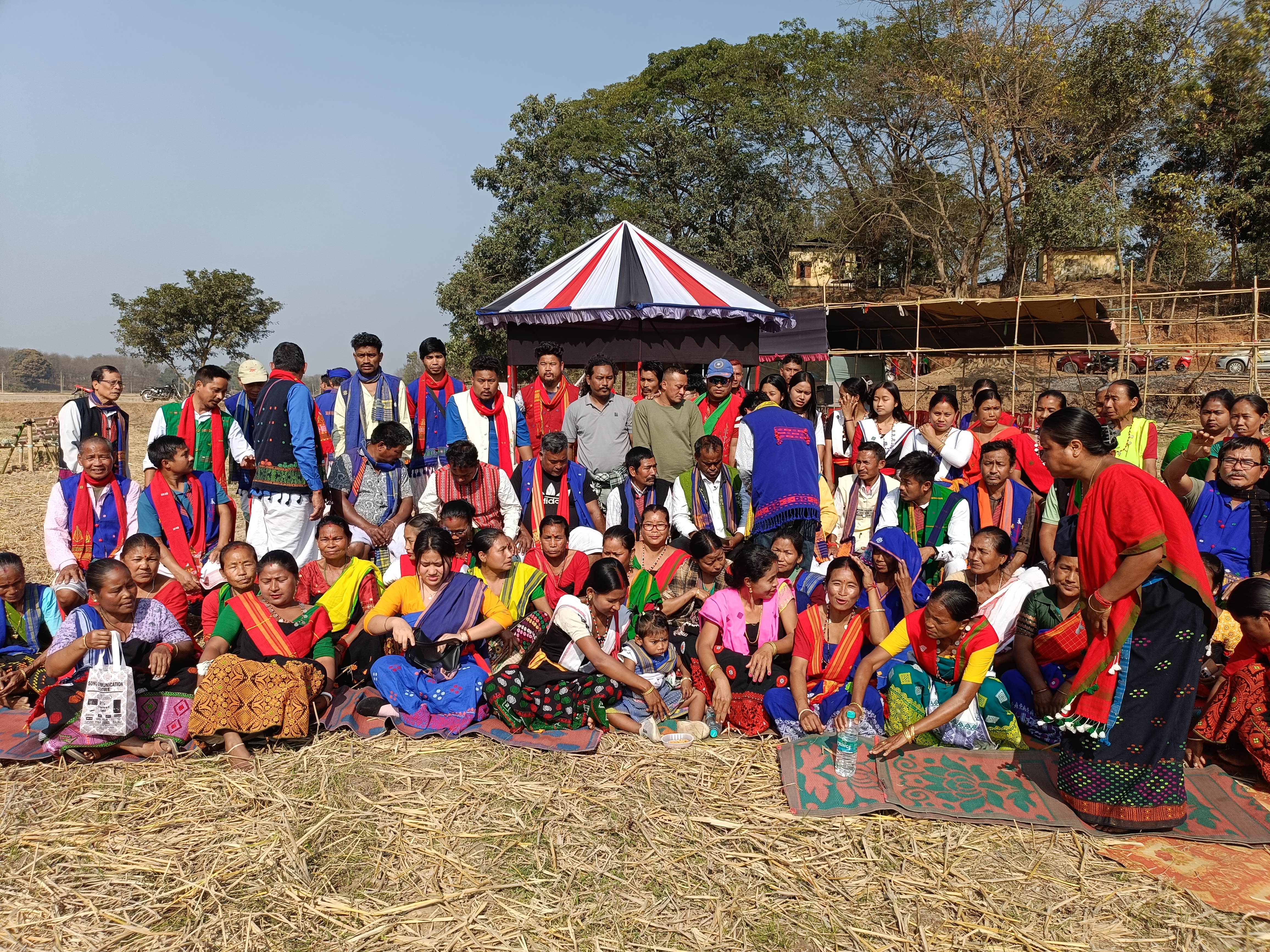 Karbi Dehal Karchidam Festival celebrated in Dimaria
