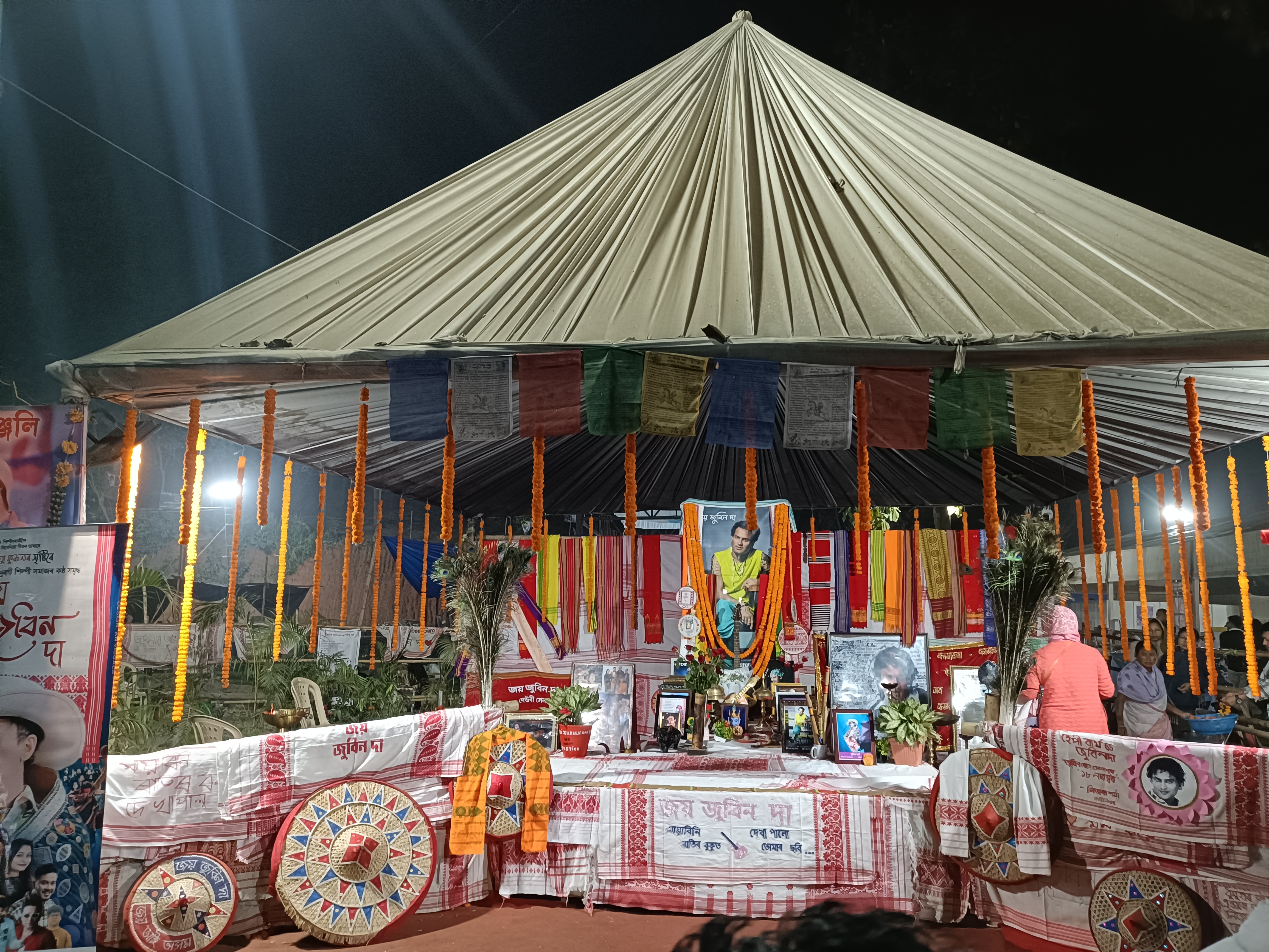 Zubeen Garg Samadhi Kshetra in Kamarkuchi, Sonapur