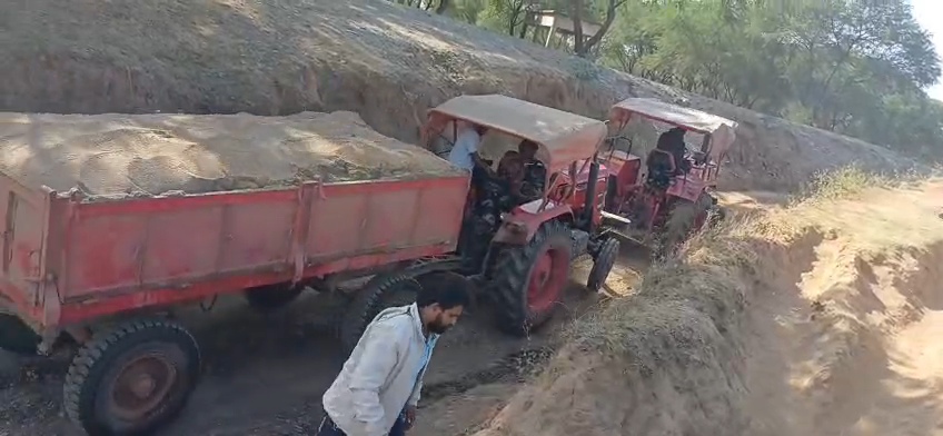 ILLEGAL SAND MINING BALODABAZAR