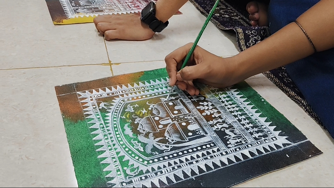 Odisha tribal Saura Art