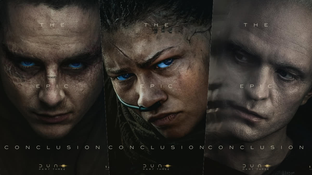 Character posters from Dune: Part Three