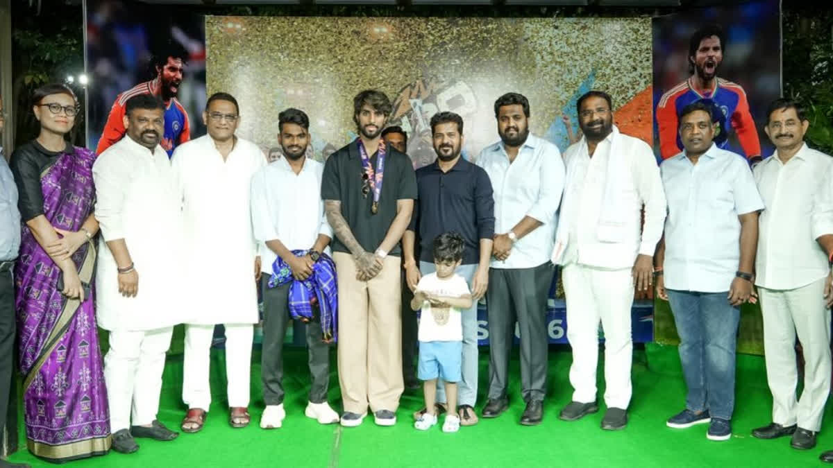 Telangana CM Felicitates Tilak Varma After India’s Triumph In 2026 T20 World Cup Indian Cricketer Tilak Varma on Monday paid a courtesy call on telangana Chief Minister.