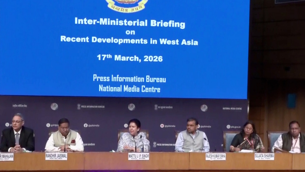 Inter-Ministerial Briefing On West Asia
