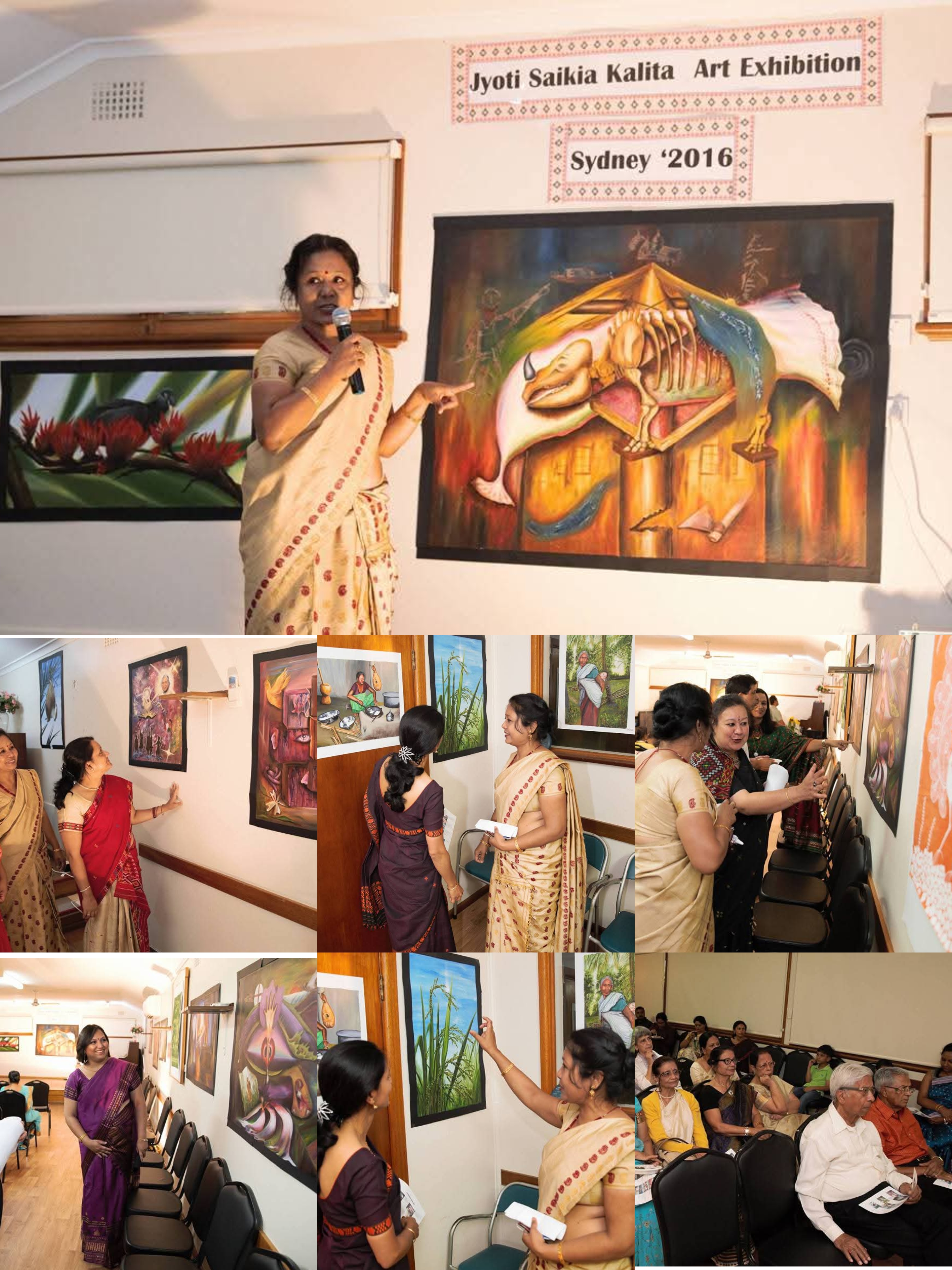 Attractive arts of Artist Jyoti Saikia Kalita
