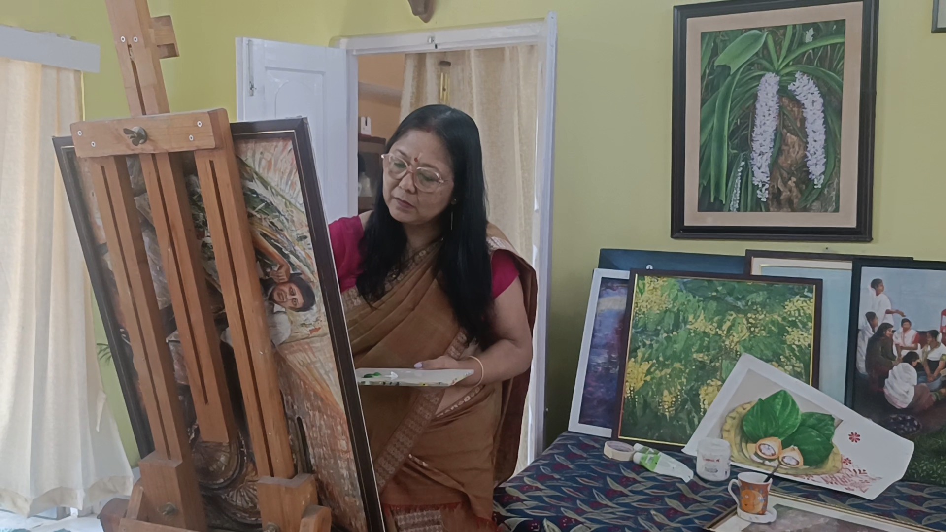 Attractive arts of Artist Jyoti Saikia Kalita