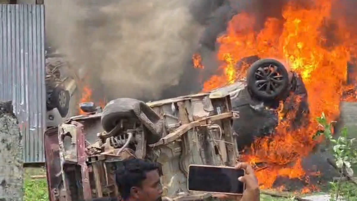 Violence Erupts Along India–Bhutan Border In Assam's Chirang; Vehicles Torched, Arms Looted Violence