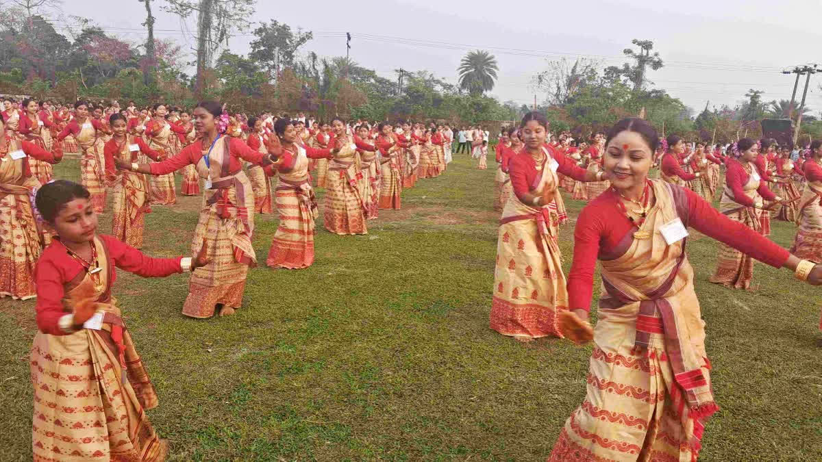Over 1,500 Performers Stage Bihu Dance In Assam’s Nagaon, Earn India Book Of Records Recognition Over 1,500 Performers Stage Bihu Dance In Assam’s Nagaon, Earn India Book Of Records Recognition