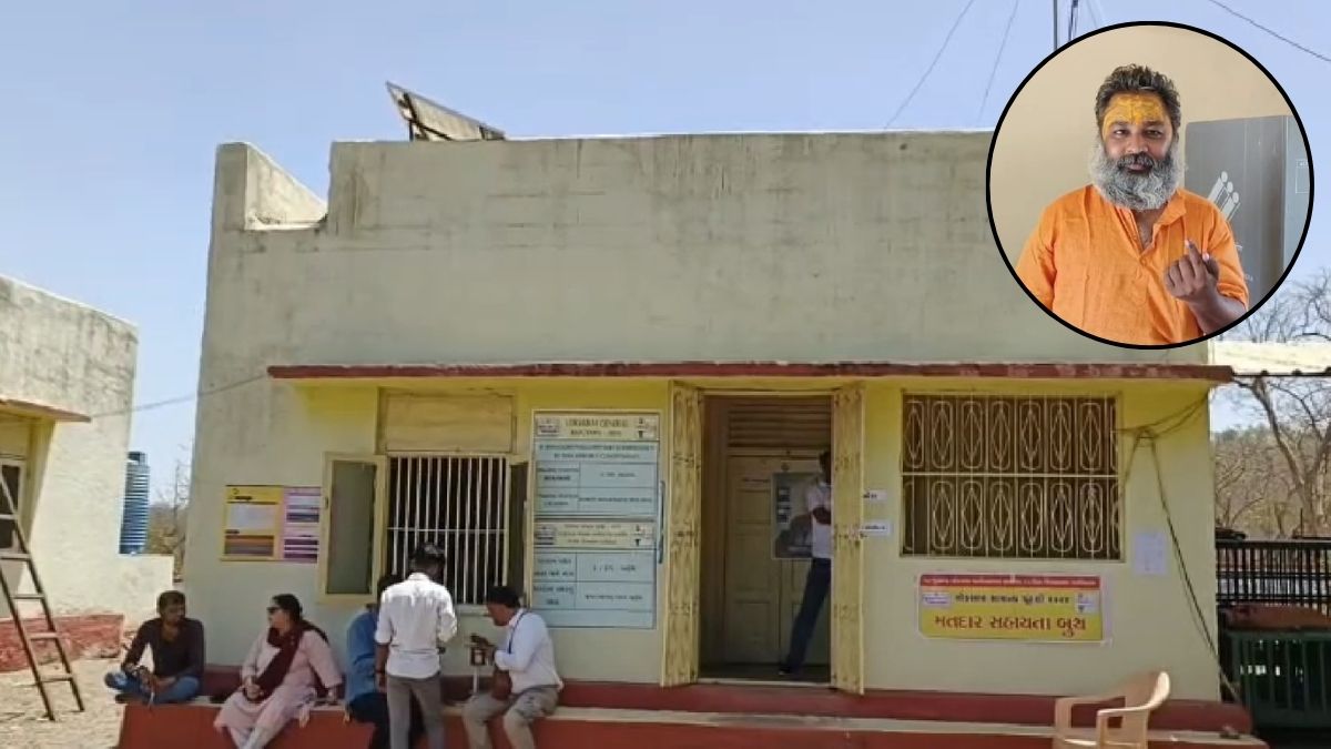 Democracy Redefined In The Wild: Special Polling Booth Set Up 20 KM Away For Single Voter In Gir