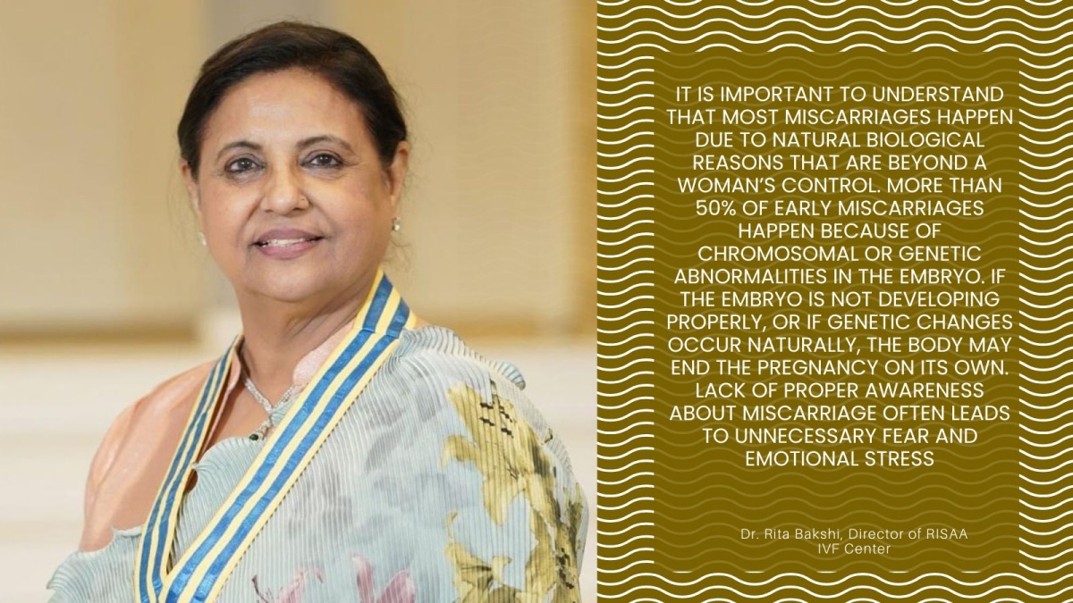 Fertility expert Dr. Rita Bakshi