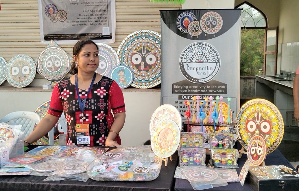 With Love From Odisha: Entrepreneur Priyanka Who Earns Through Home-Based Art Business In Hyderabad