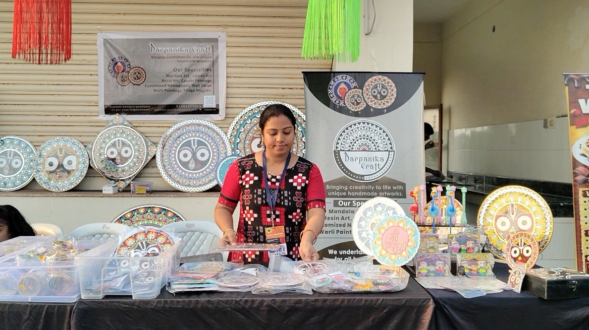 With Love From Odisha: Entrepreneur Priyanka Who Earns Through Home-Based Art Business In Hyderabad