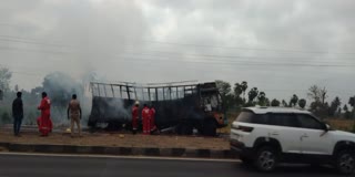 Bolero Collides with Lorry in Kakinada District