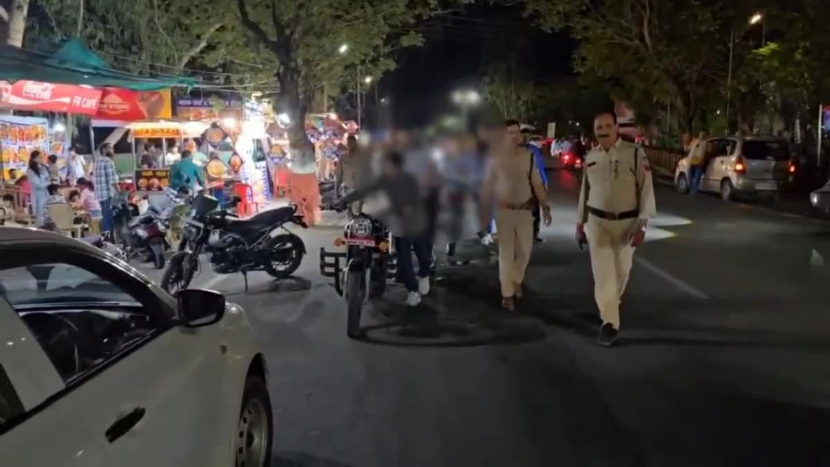 UJJAIN ACTION ON BULLET SILENCER