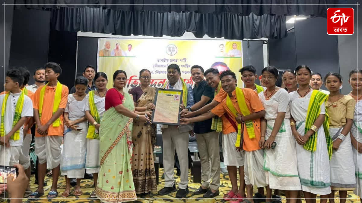 Rameshwar Teli assured that he would fulfill the promises made to the people