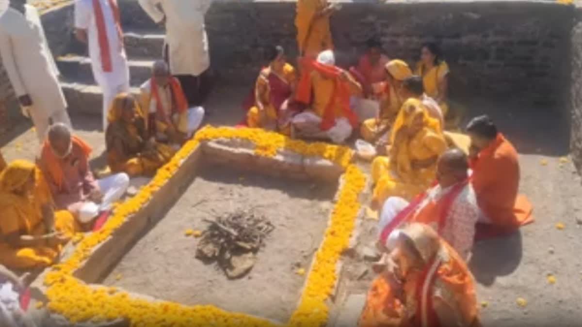 Devotees Perform Puja At Bhojshala, Install 'Akhand Jyoti' Amid Mantras, Prayers After Court Verdict