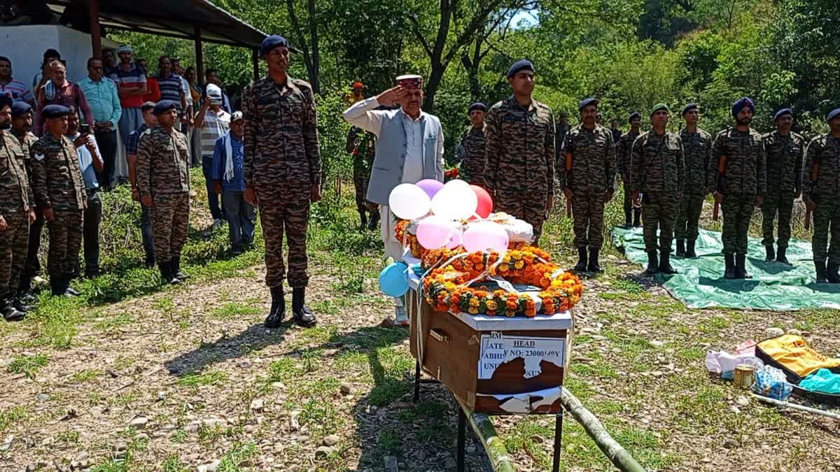 Soldier Abhishek Kumar Crimination