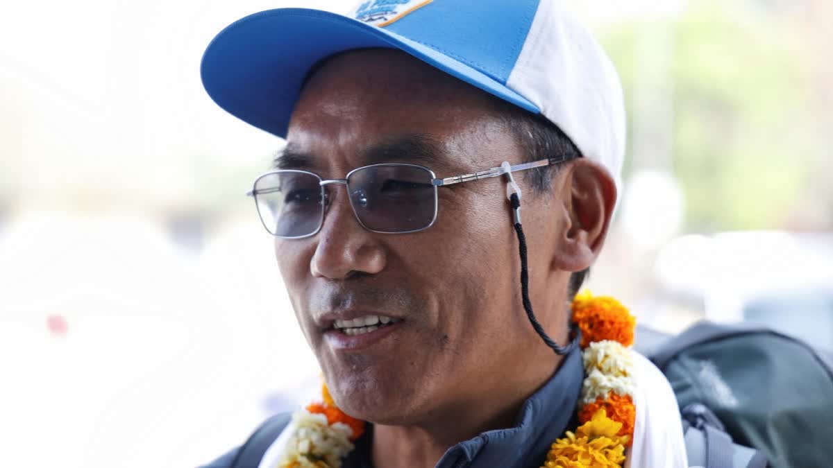 Renowned Sherpa mountain guide Kami Rita
