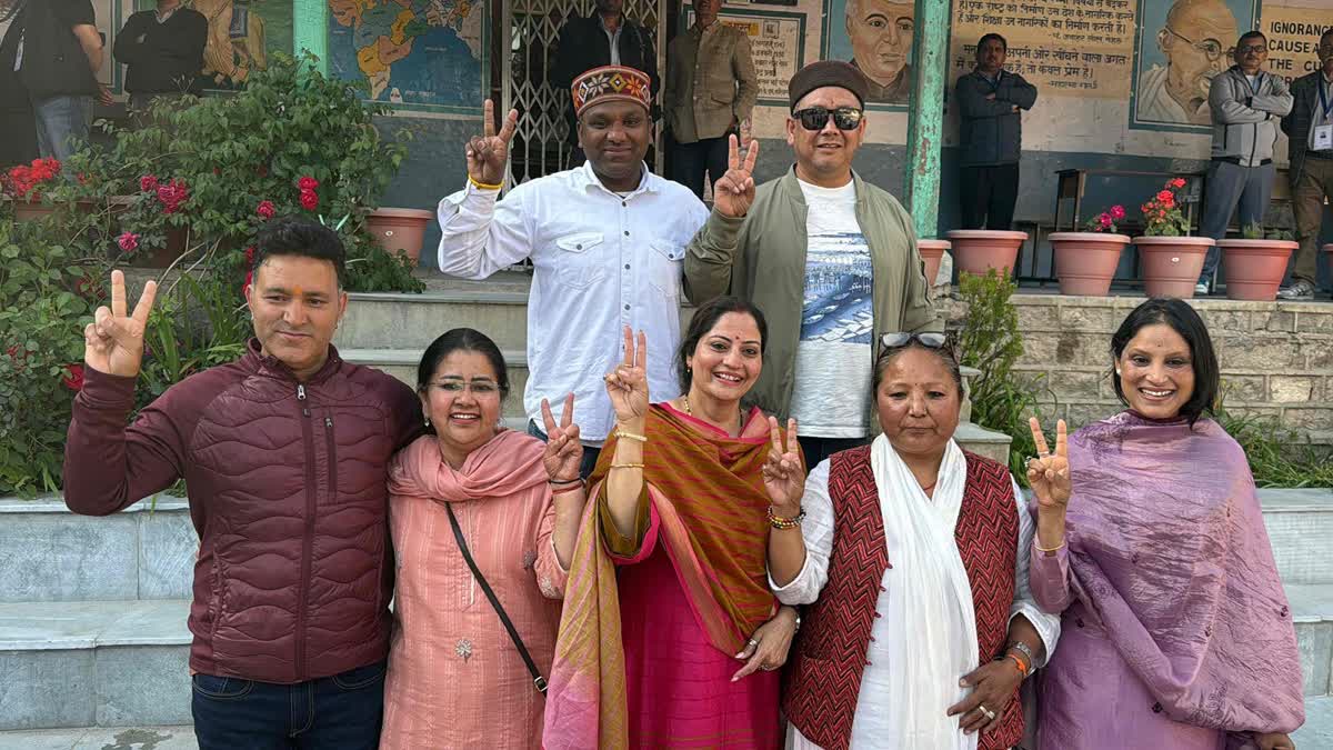 नगर परिषद मनाली के सभी वार्डों पर बीजेपी का कब्जा
