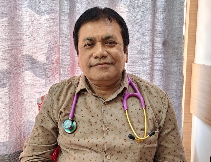 Medicine specialist Dr Manawendra Nayak