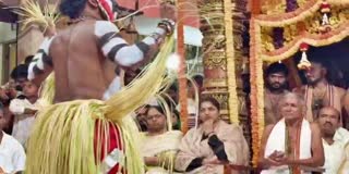 DAKSHINA KANNADA  RACHITA RAM VISITS KORAGAJJA TEMPLE  ಕೊರಗಜ್ಜ ಸನ್ನಿಧಿ  ನಟಿ ರಚಿತಾ ರಾಮ್