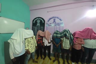 Criminal in police custody